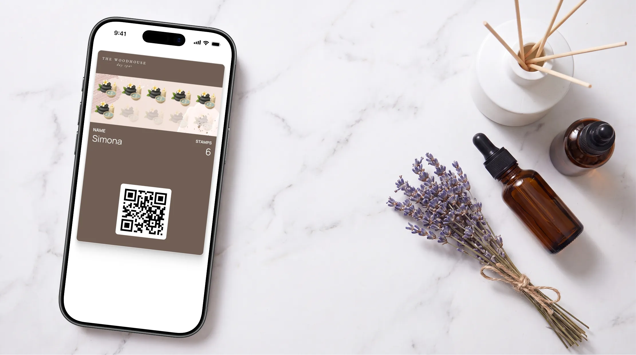 Visit stamp card